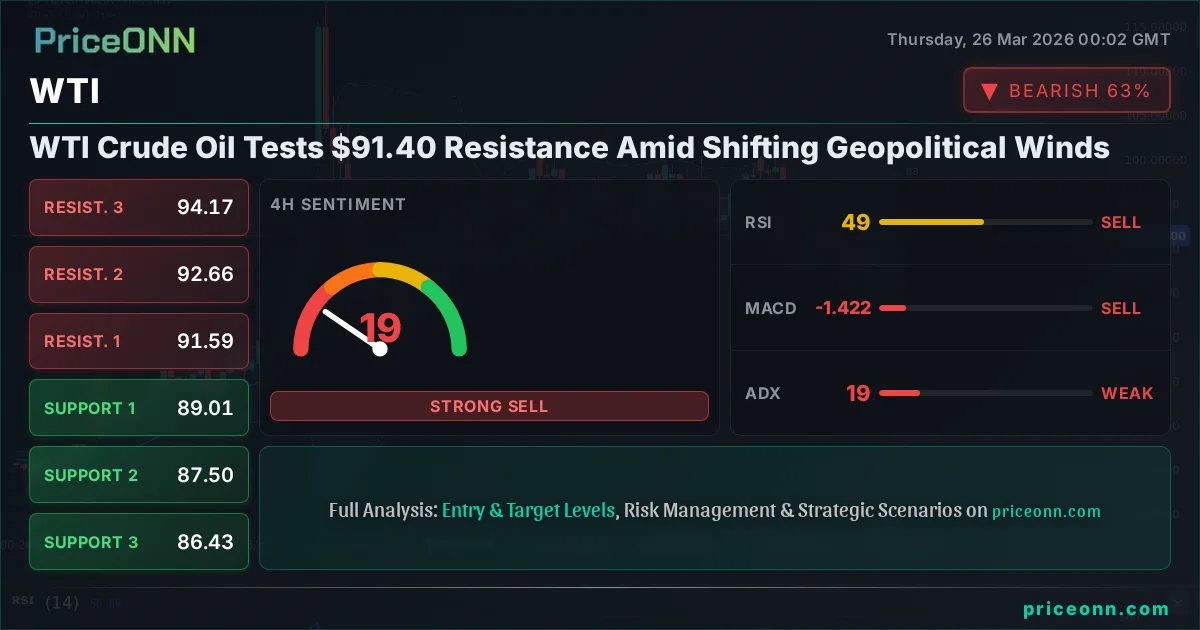 WTI Technical Analysis | PriceONN