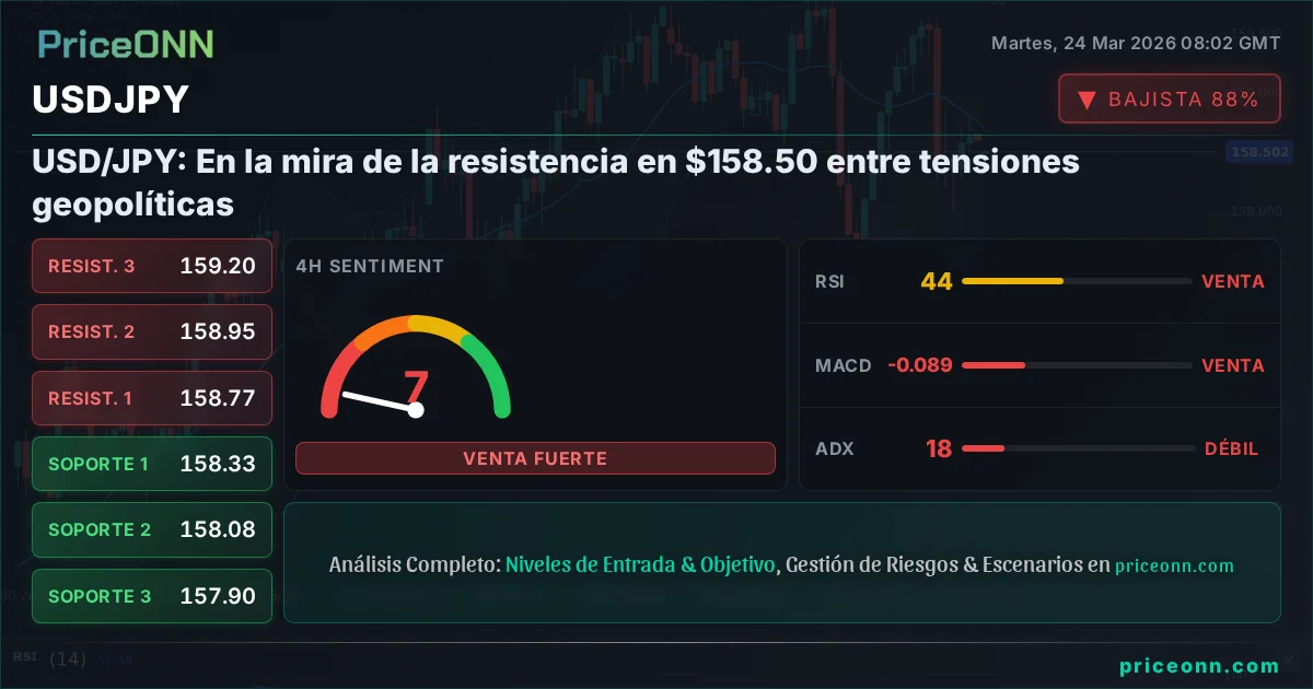 USDJPY Análisis Técnico | PriceONN