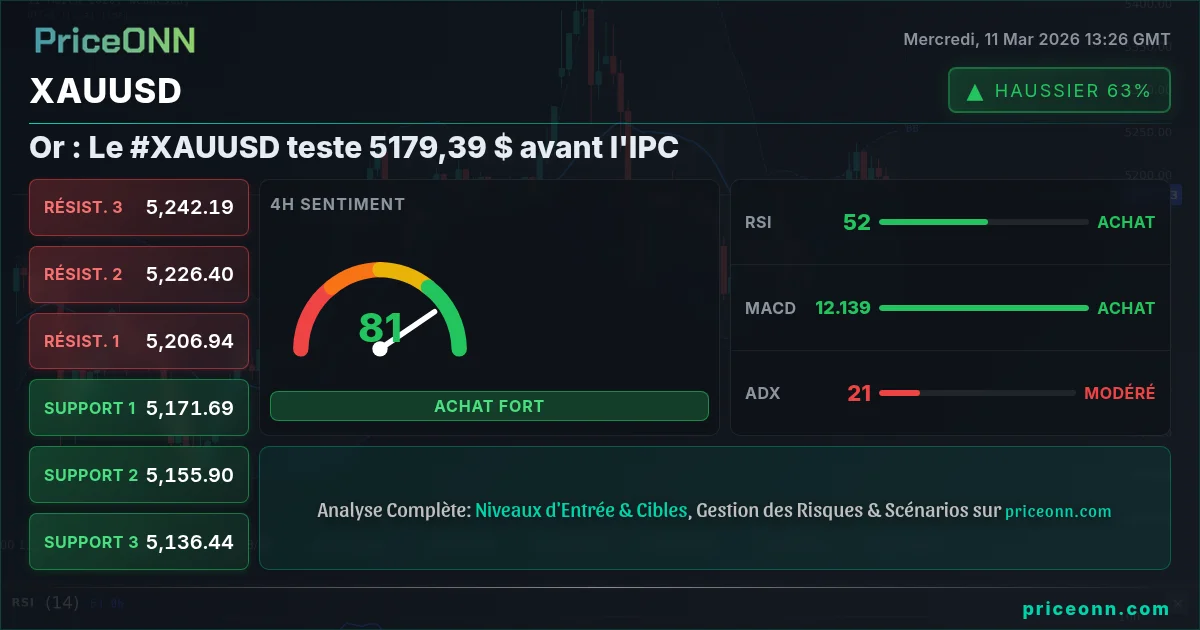 XAUUSD Insight Card