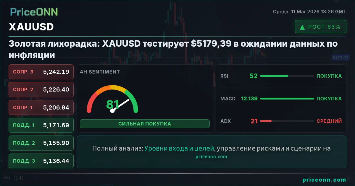 XAUUSD Insight Card