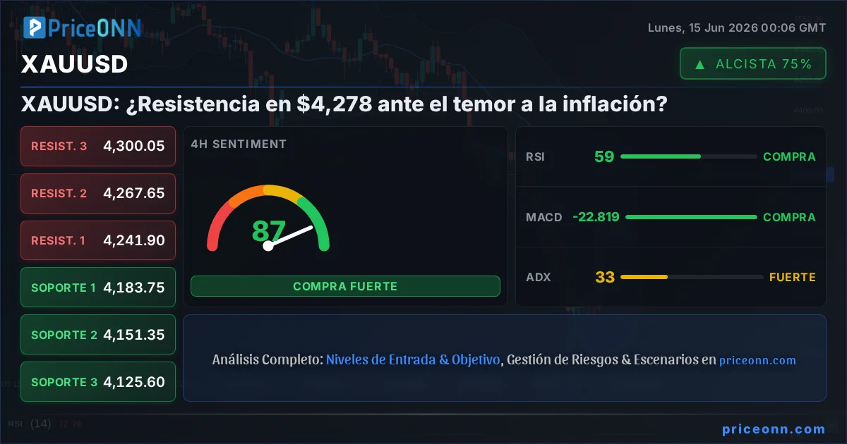 XAUUSD Insight Card