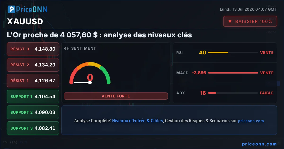 XAUUSD Insight Card