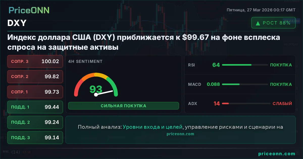 DXY Технический Анализ | PriceONN