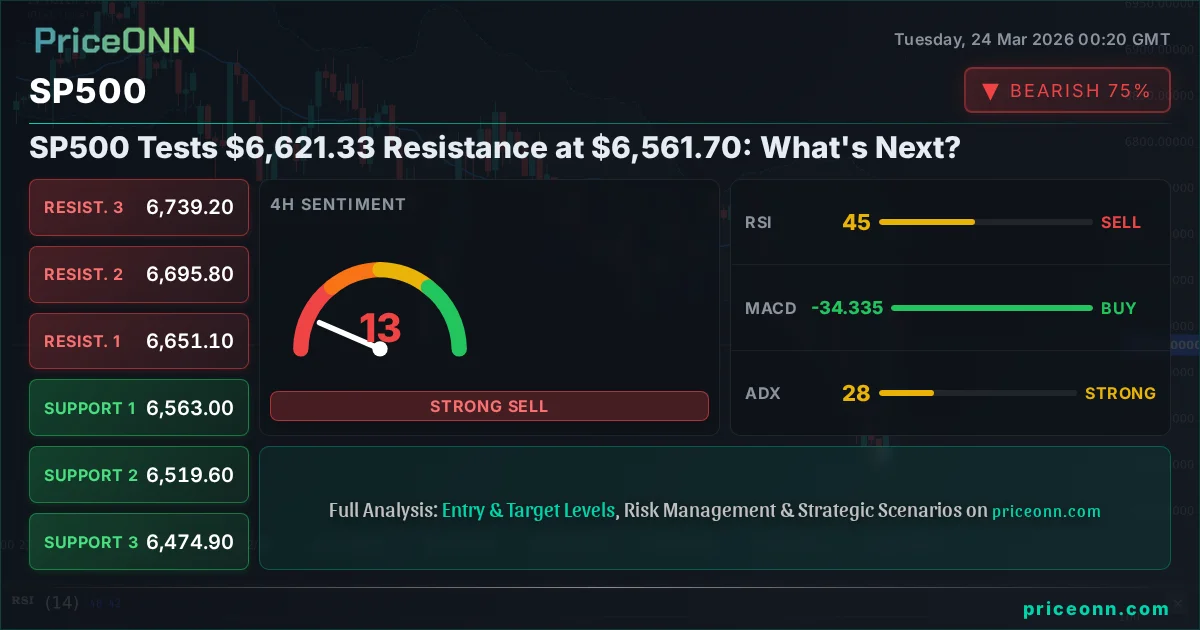 SP500 Technical Analysis | PriceONN