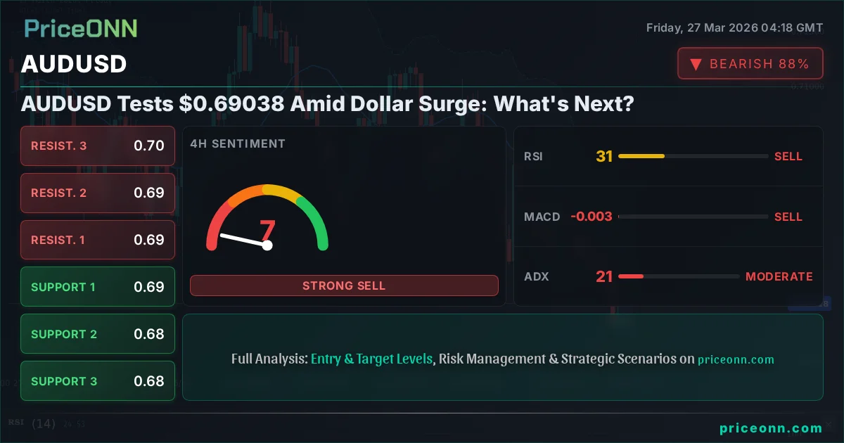 AUDUSD Technical Analysis | PriceONN