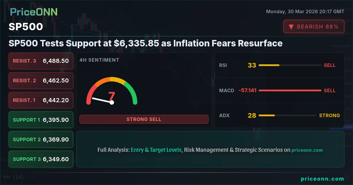 SP500 Technical Analysis | PriceONN