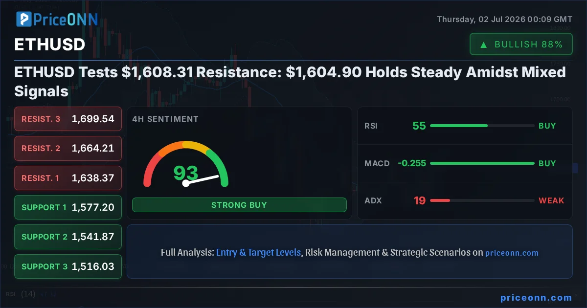 ETHUSD Insight Card
