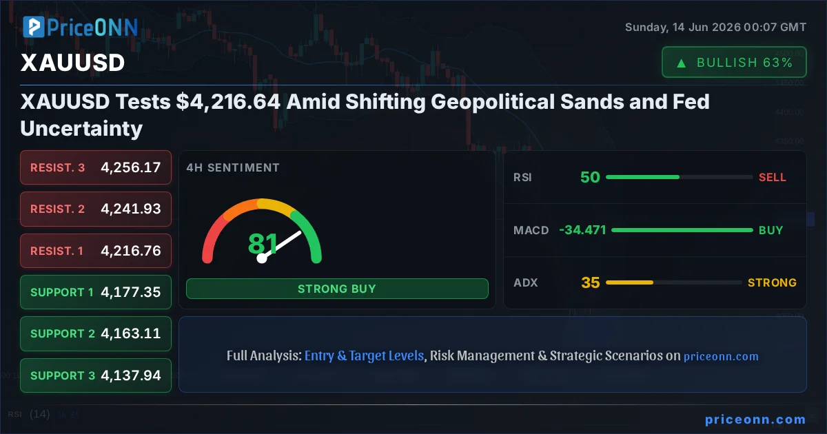 XAUUSD Technical Analysis | PriceONN