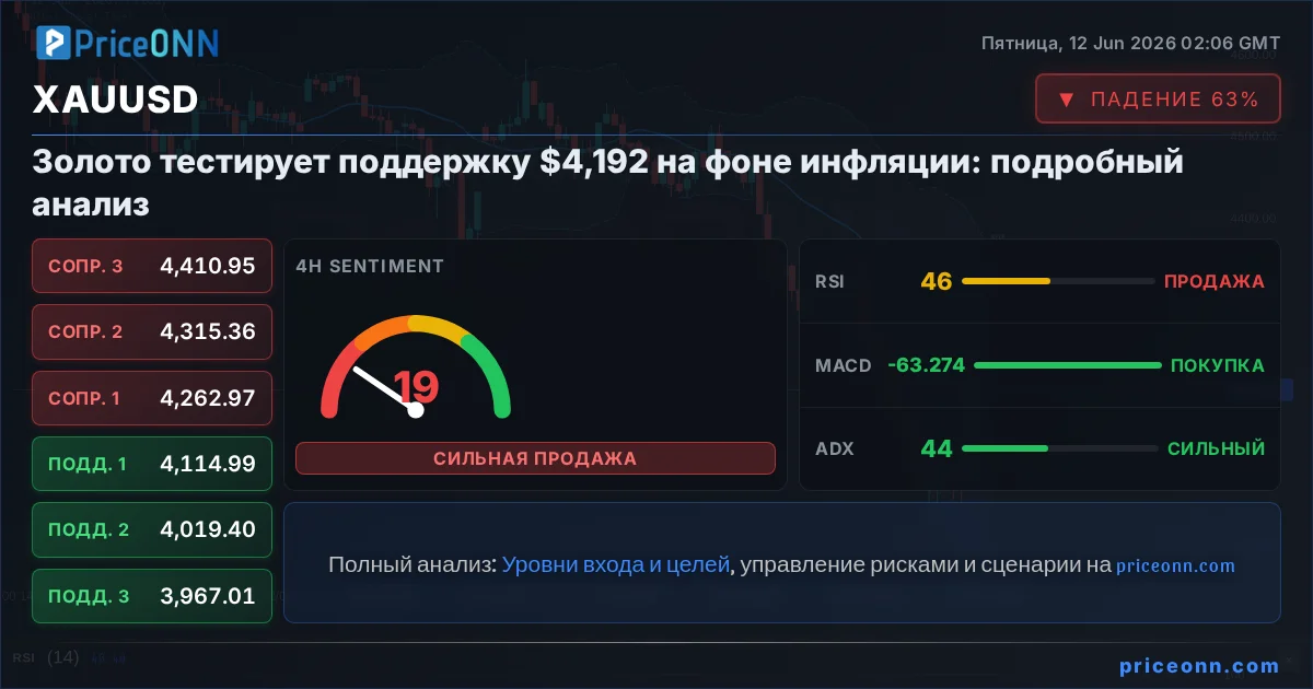 XAUUSD Insight Card
