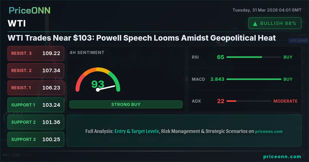 WTI Technical Analysis | PriceONN