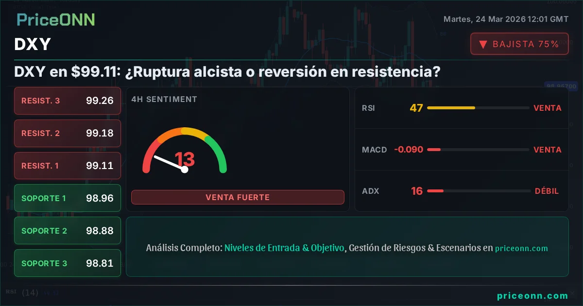 DXY Análisis Técnico | PriceONN