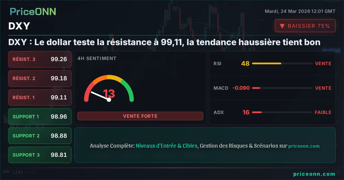 DXY Analyse Technique | PriceONN