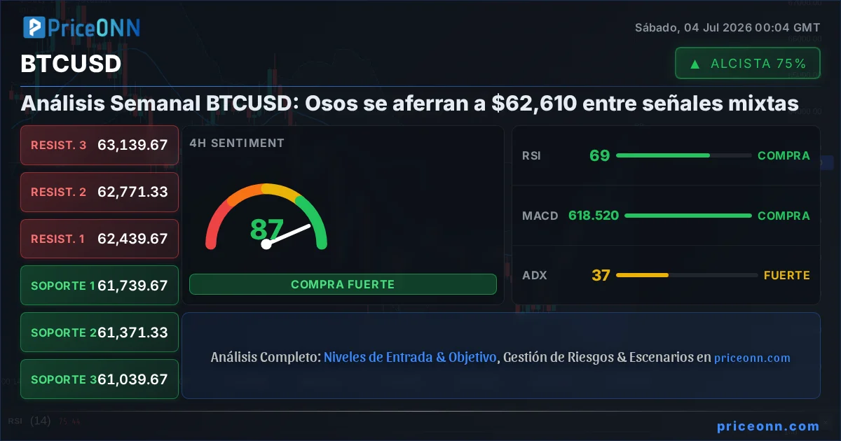 BTCUSD Insight Card