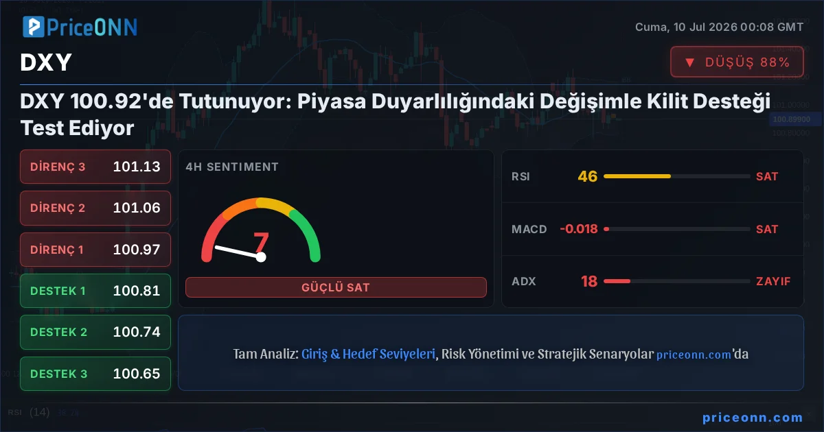 DXY Teknik Analiz | PriceONN