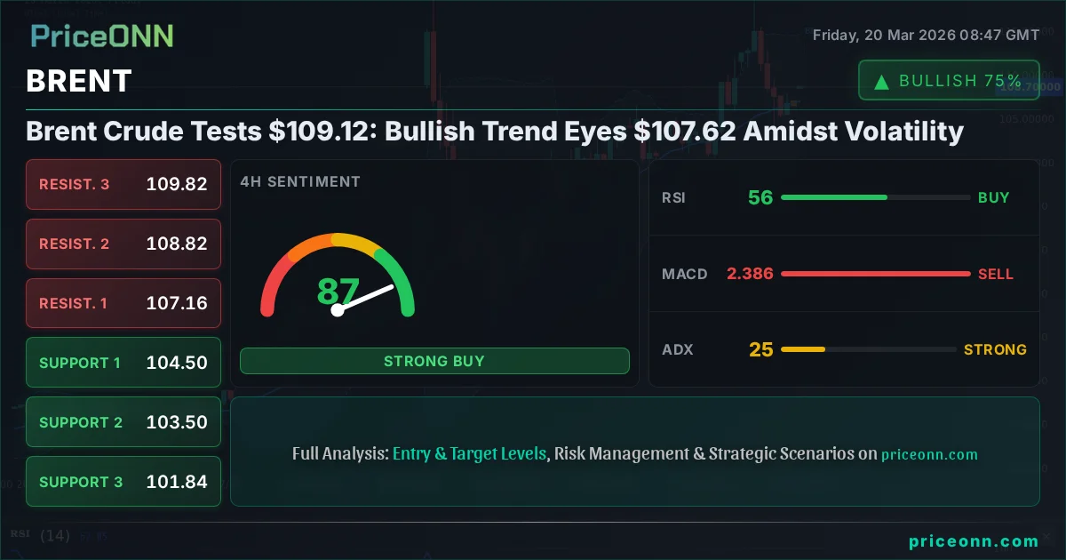 BRENT Technical Analysis | PriceONN