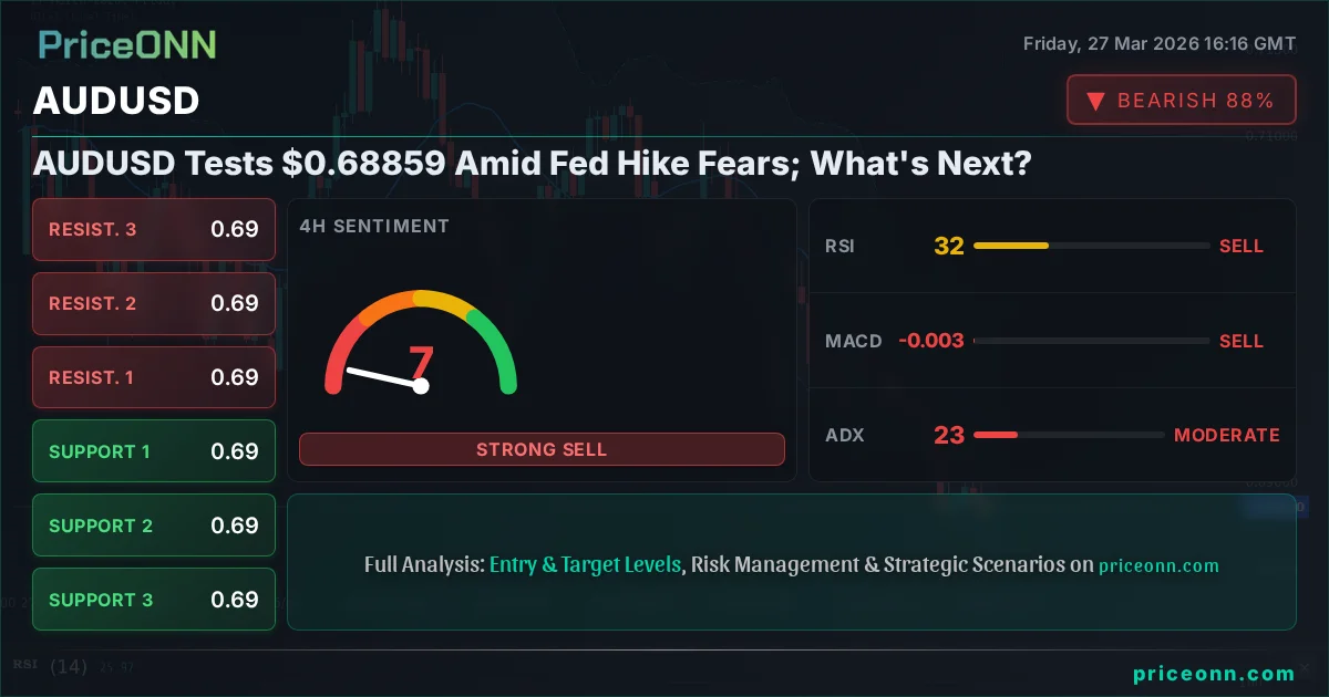 AUDUSD Technical Analysis | PriceONN