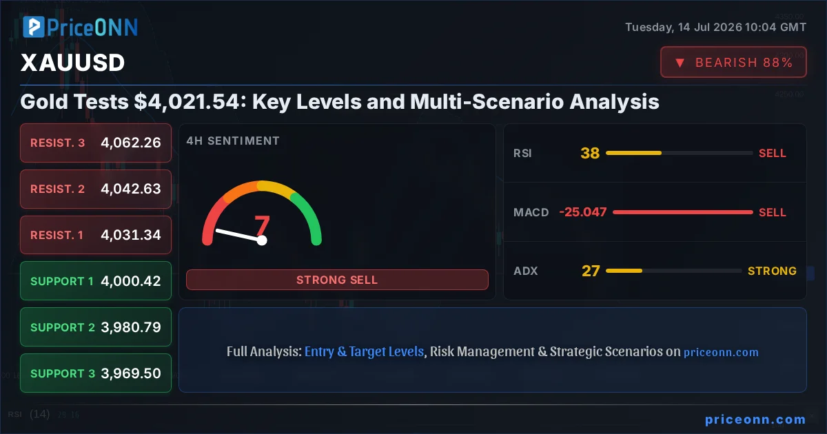 XAUUSD Insight Card