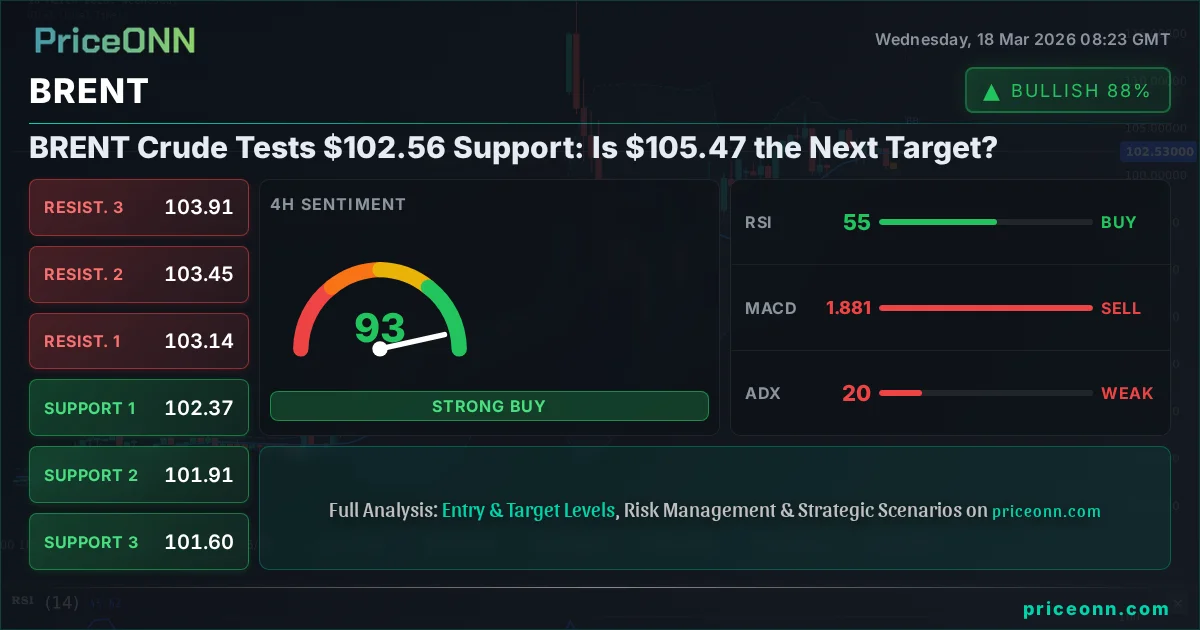 BRENT Technical Analysis | PriceONN