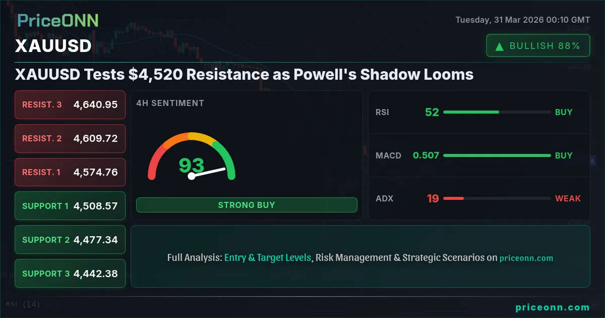 XAUUSD Technical Analysis | PriceONN