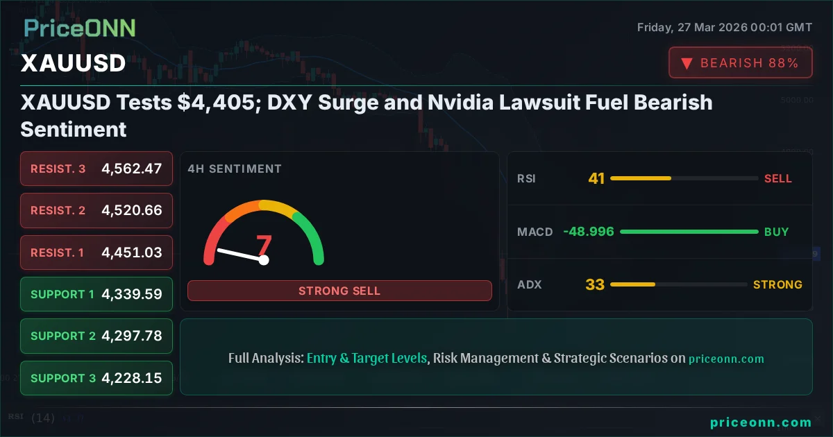 XAUUSD Technical Analysis | PriceONN