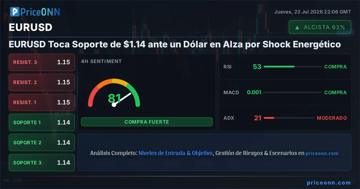 EURUSD Análisis Técnico | PriceONN