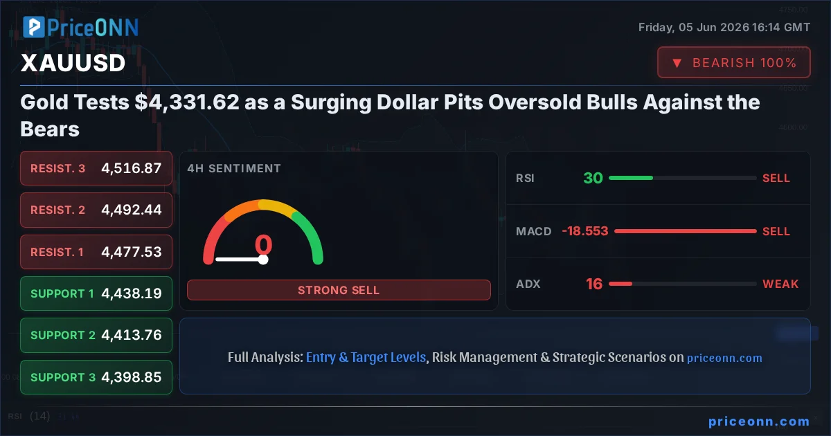 XAUUSD Insight Card