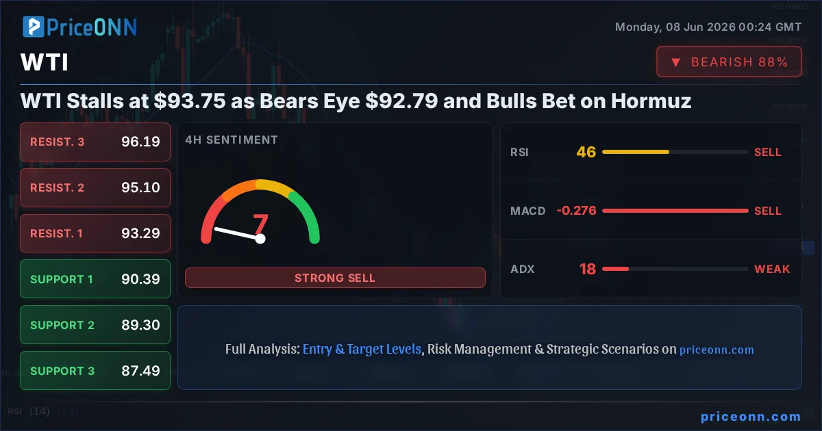WTI Technical Analysis | PriceONN