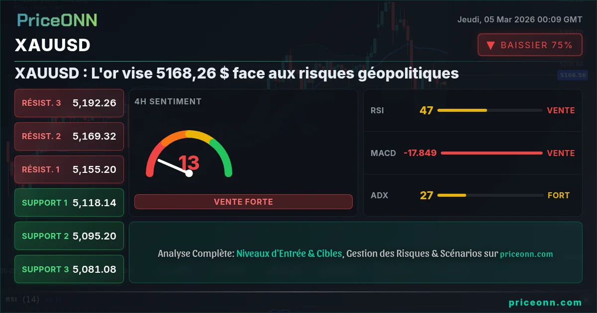 XAUUSD Insight Card