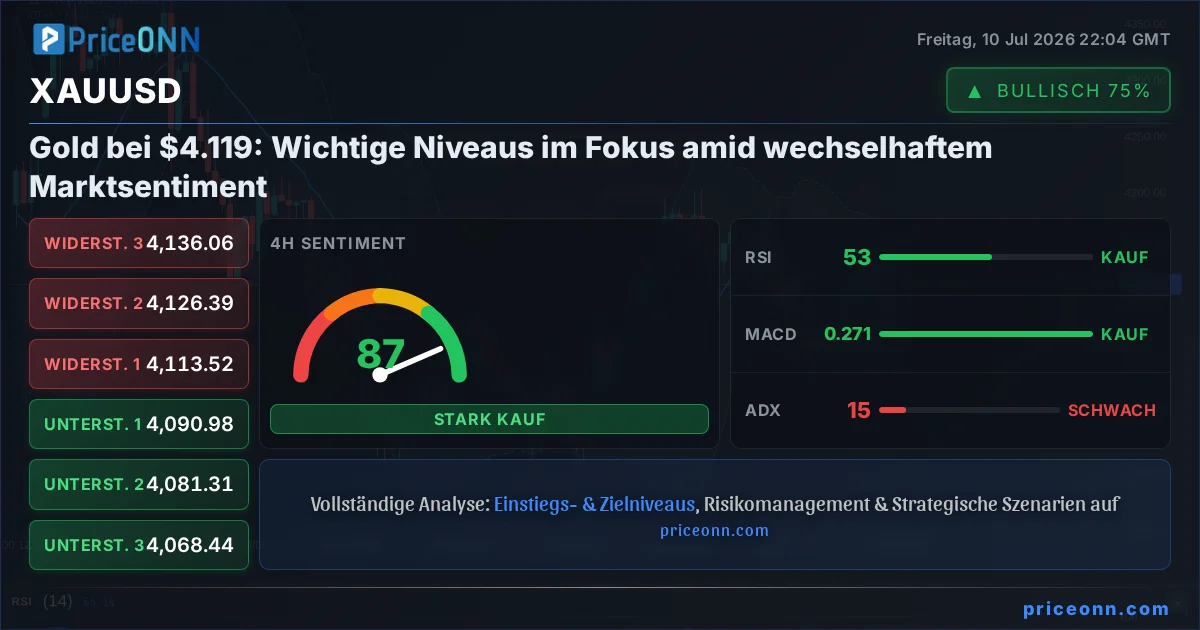 XAUUSD Insight Card