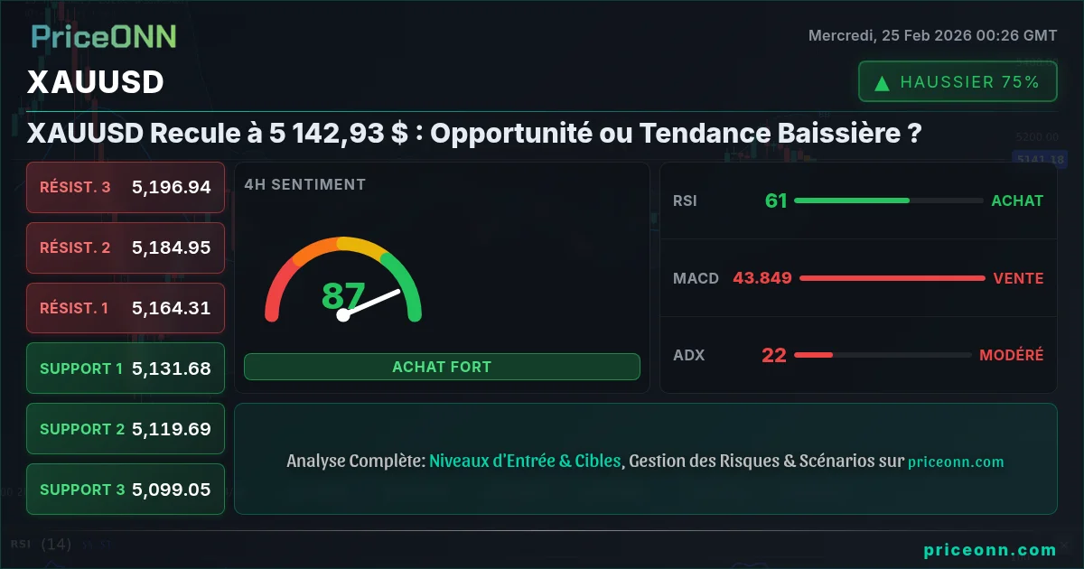 XAUUSD Insight Card