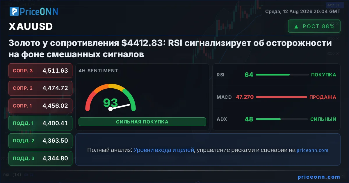 XAUUSD Insight Card