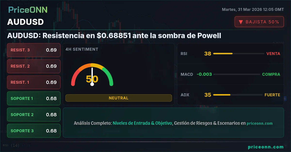AUDUSD Análisis Técnico | PriceONN