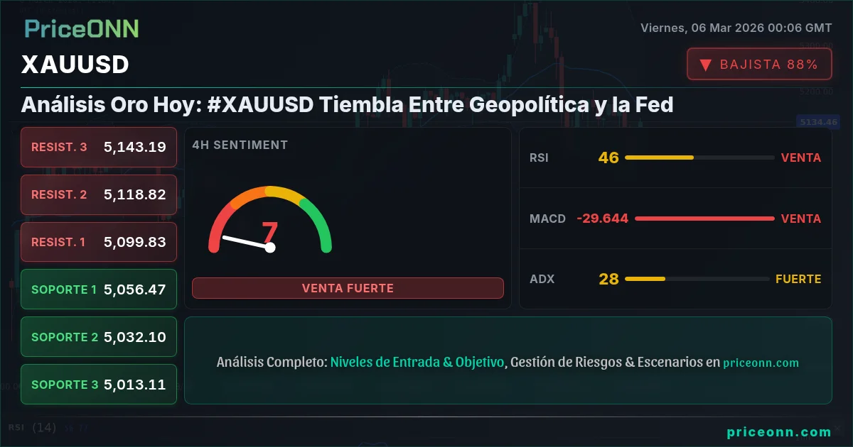 XAUUSD Insight Card
