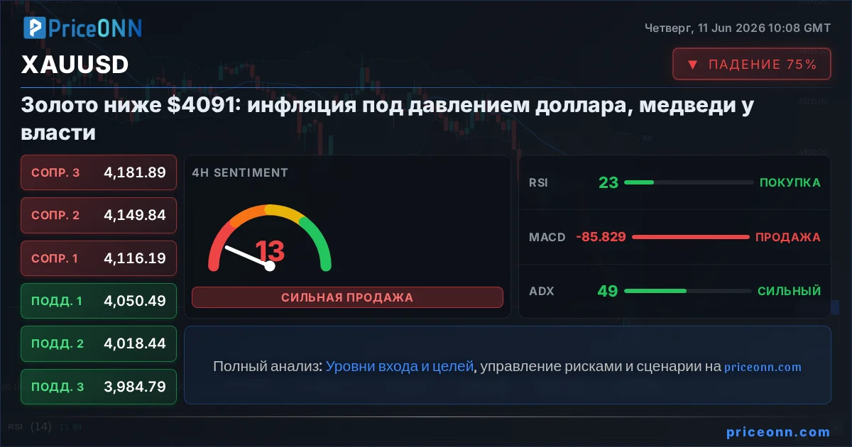 XAUUSD Insight Card