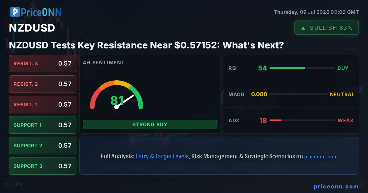 NZDUSD Technical Analysis | PriceONN