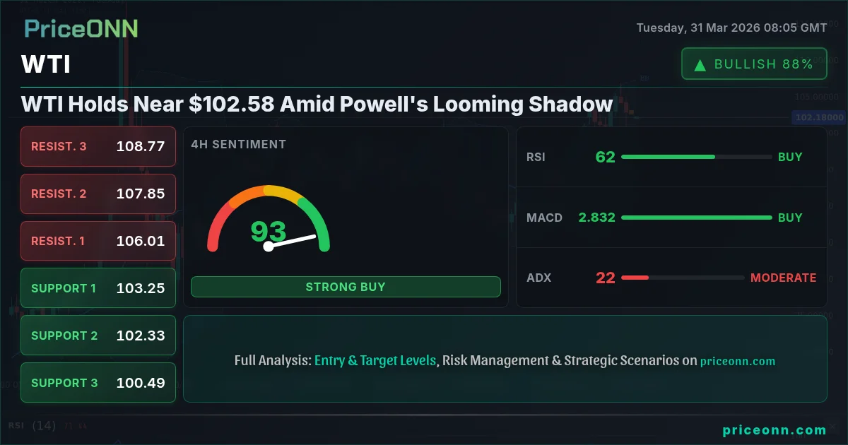 WTI Technical Analysis | PriceONN