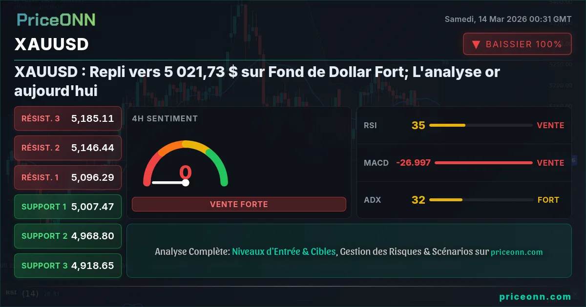 XAUUSD Insight Card