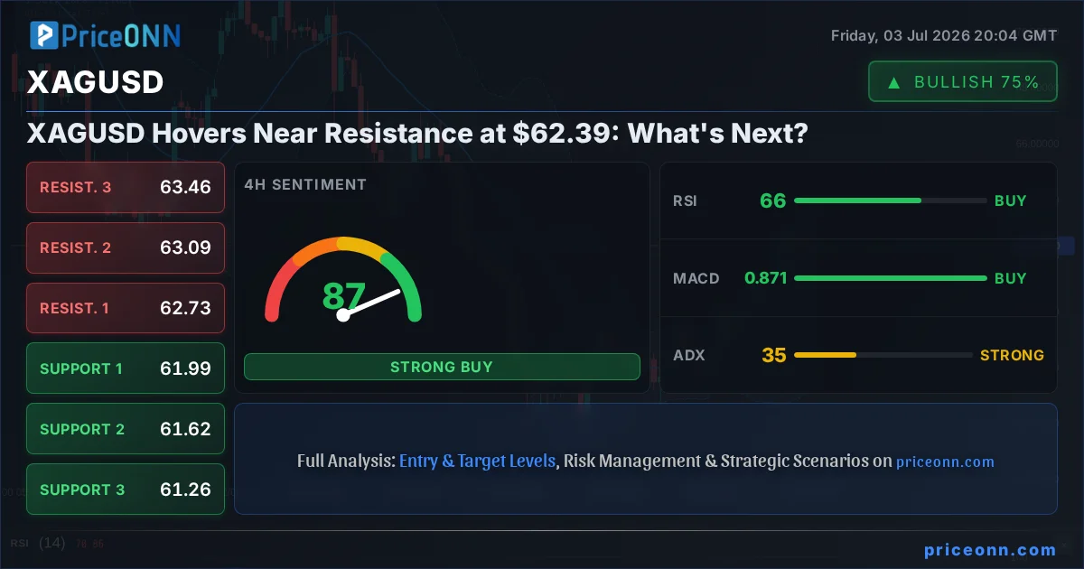 XAGUSD Technical Analysis | PriceONN
