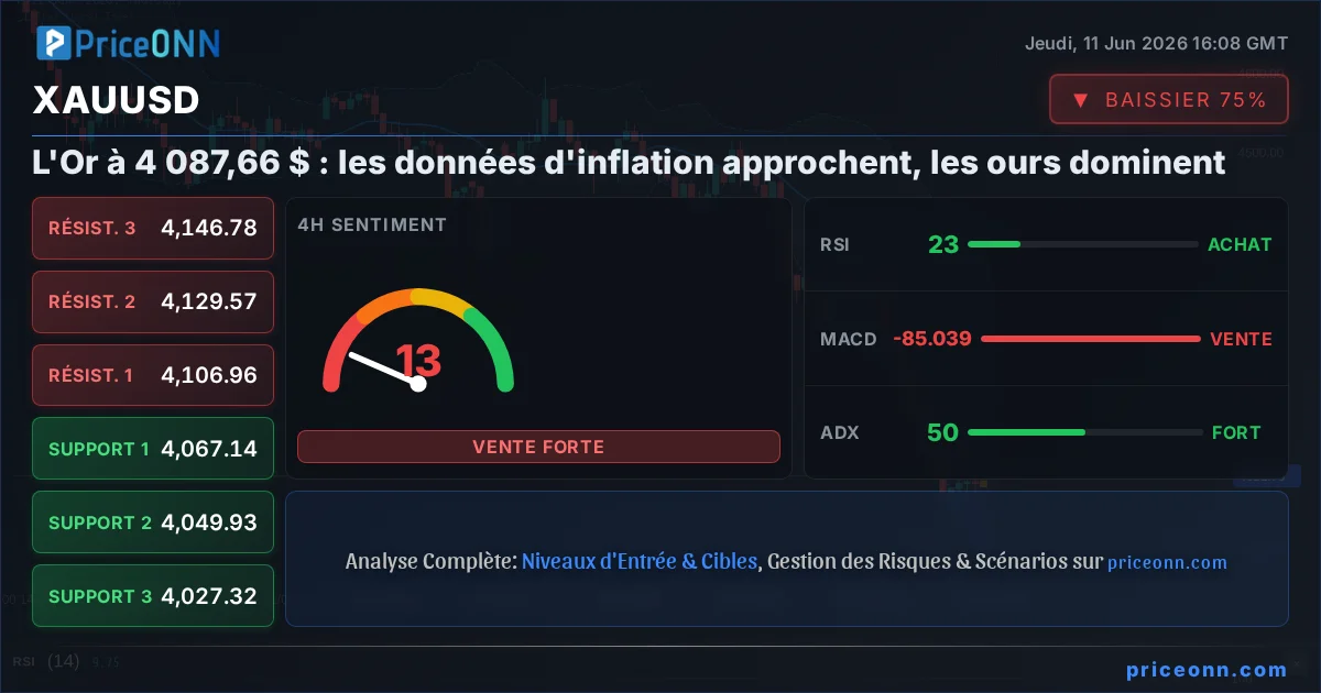 XAUUSD Insight Card
