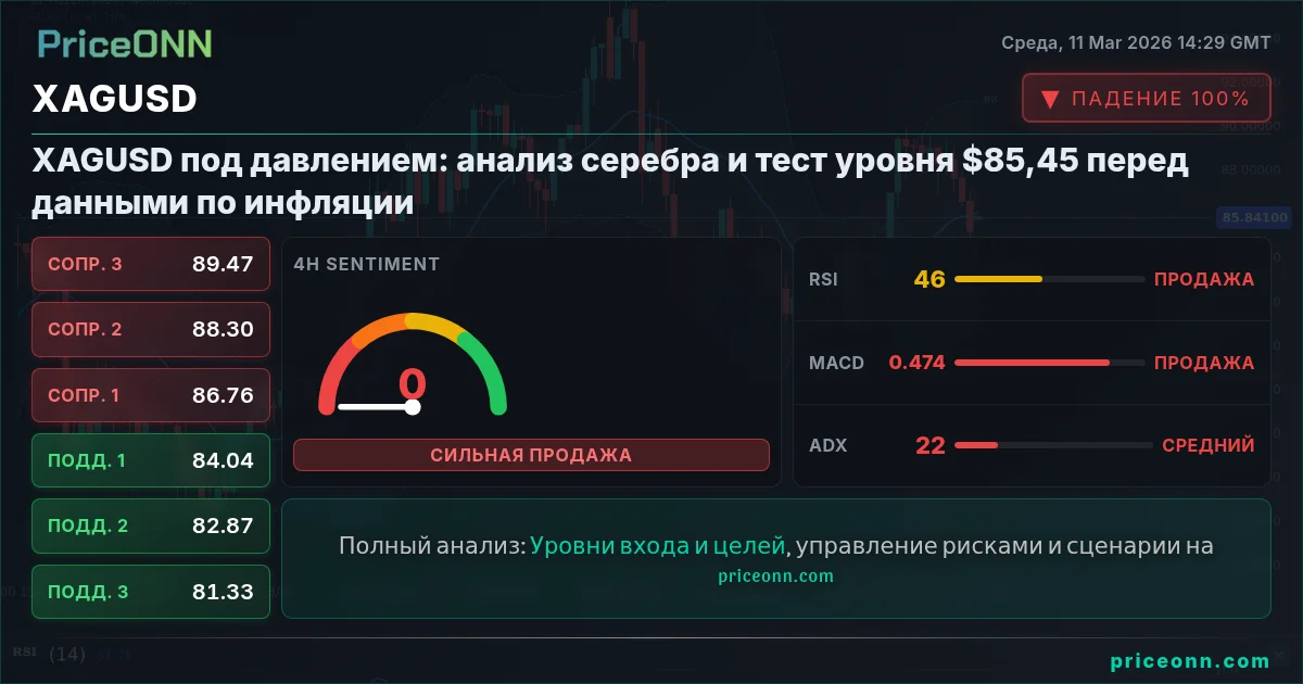 XAGUSD Insight Card