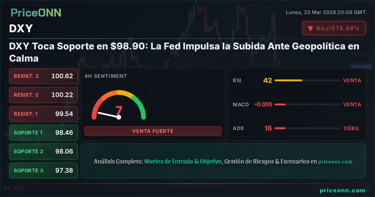 DXY Análisis Técnico | PriceONN