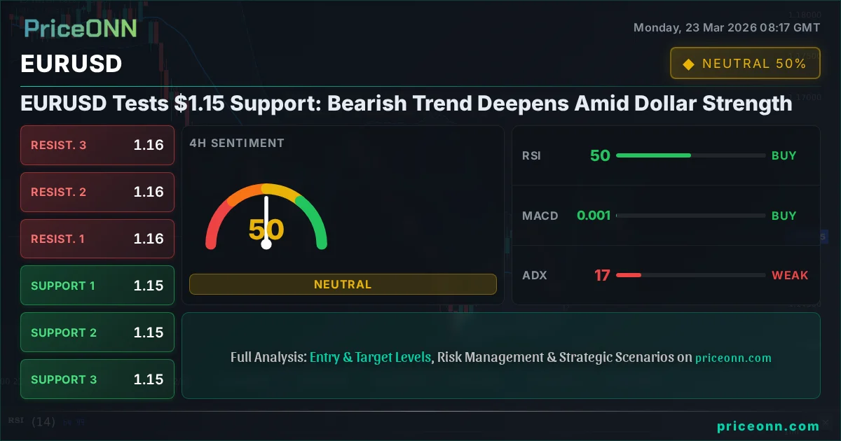 EURUSD Teknik Analiz | PriceONN
