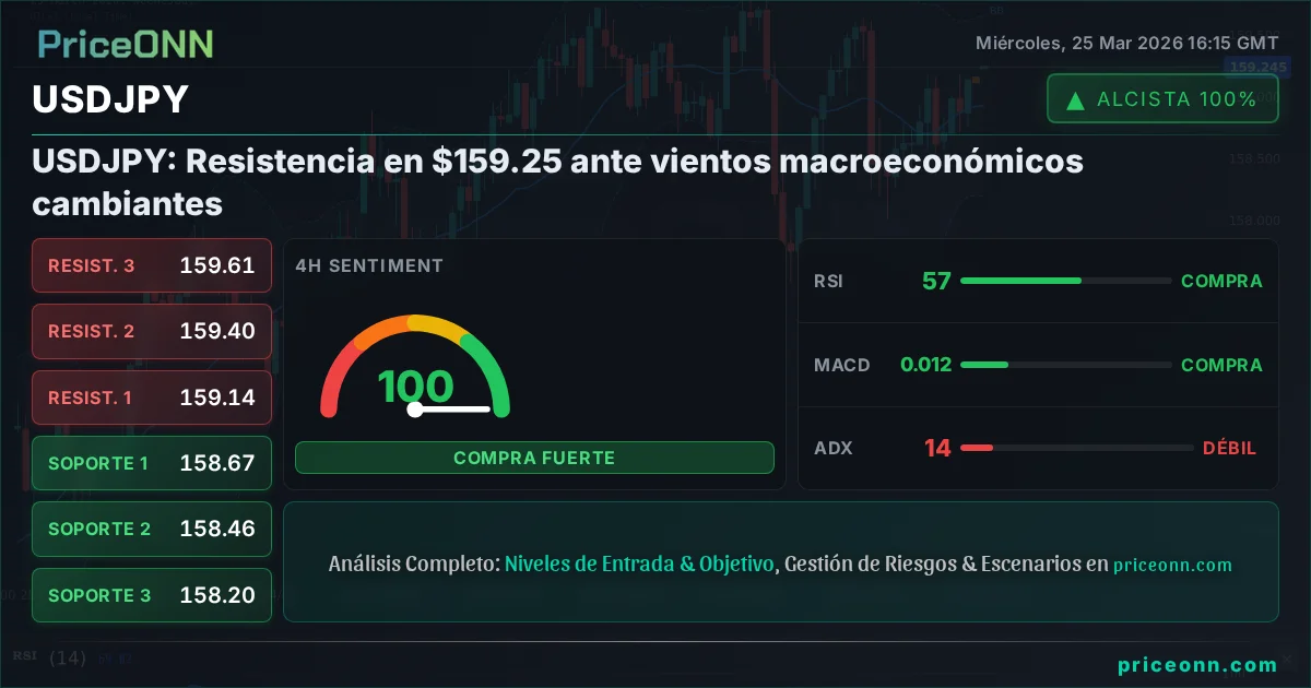 USDJPY Análisis Técnico | PriceONN