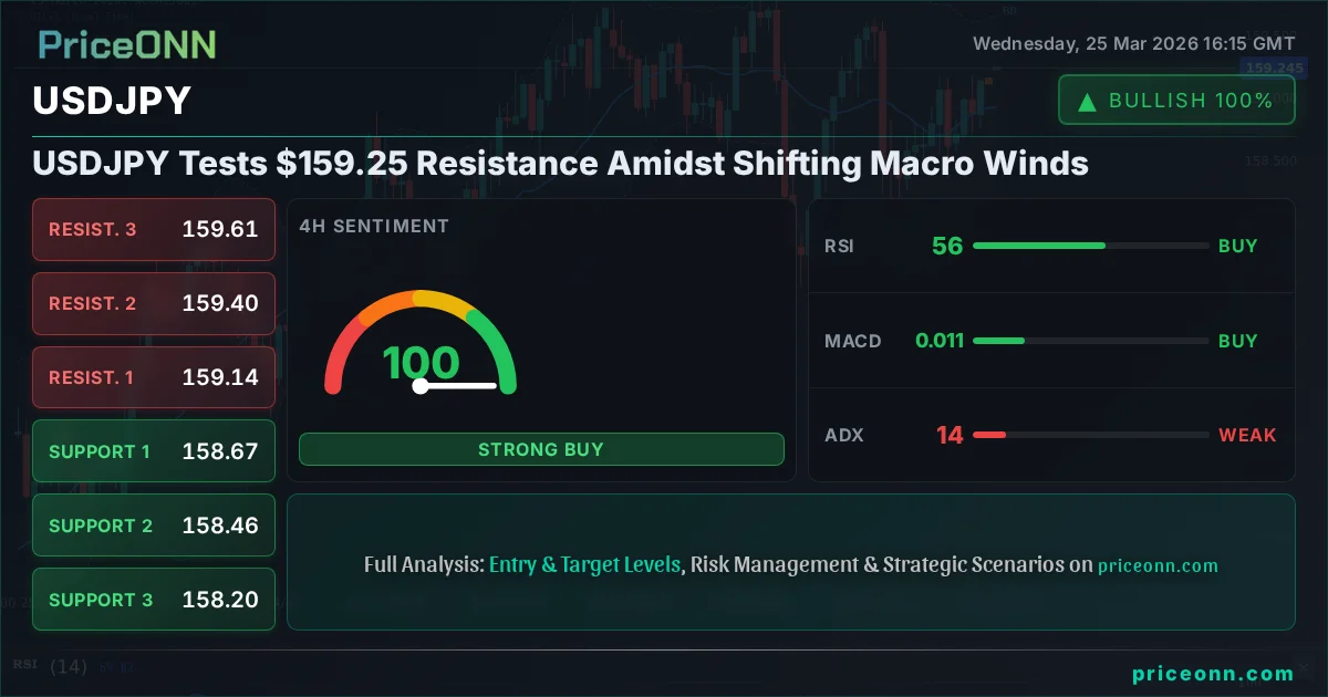USDJPY Technical Analysis | PriceONN