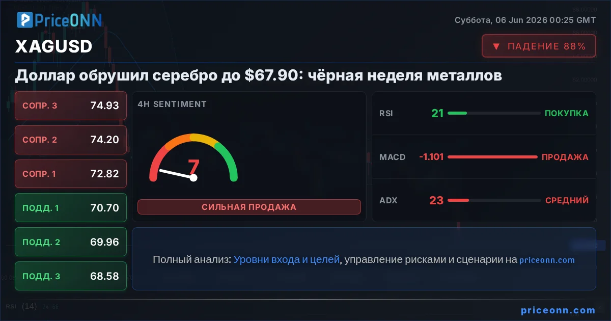XAGUSD Insight Card