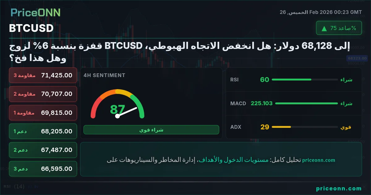BTCUSD Insight Card