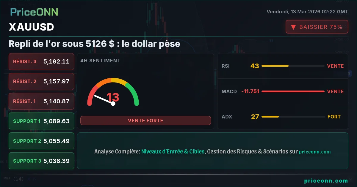 XAUUSD Insight Card