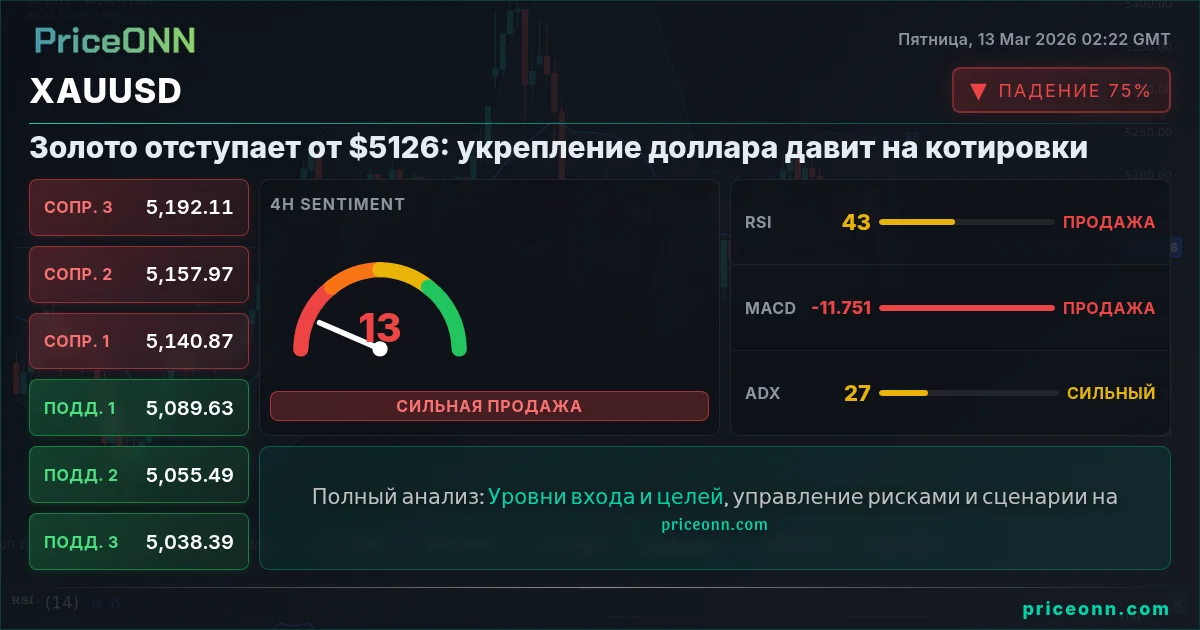 XAUUSD Insight Card