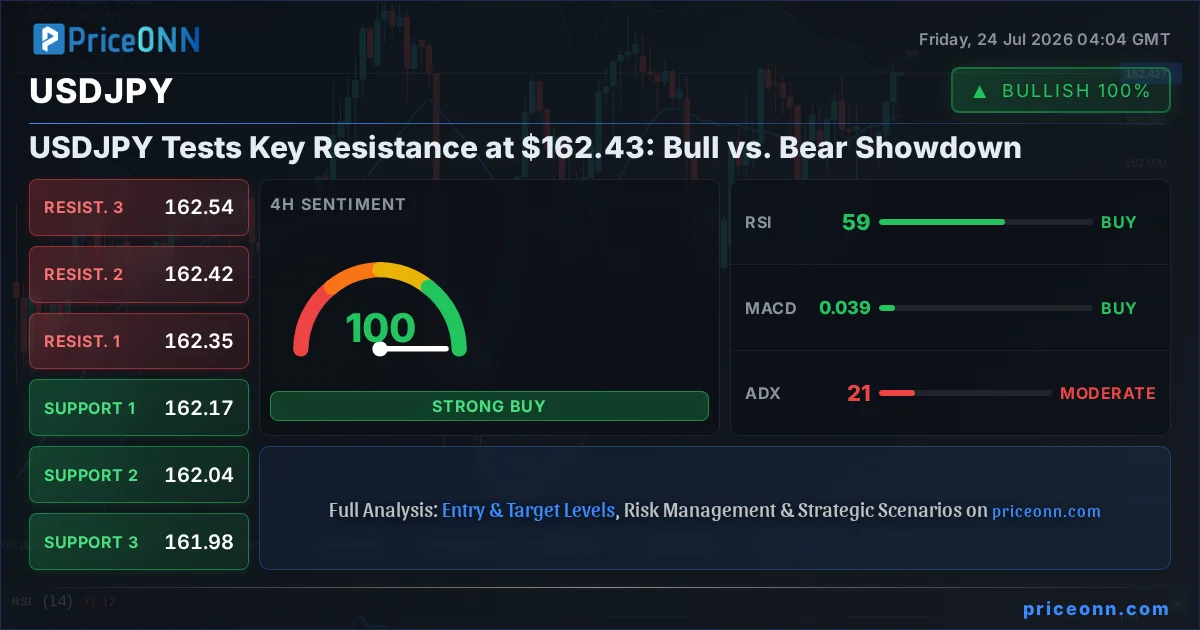 USDJPY Technical Analysis | PriceONN
