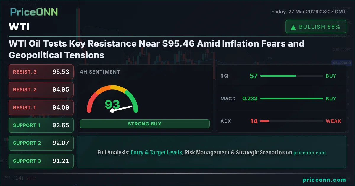 WTI Technical Analysis | PriceONN